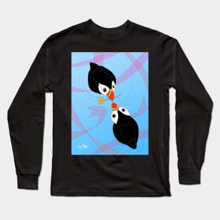 Cute Little Puffin Love Long Sleeve T-Shirt